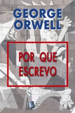 Capa do livro Por Que Escrevo